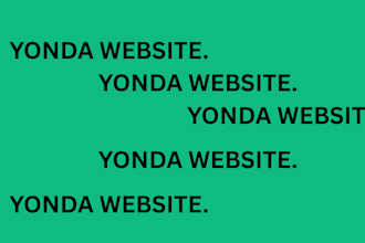 design yonda amala website for your business