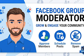 manage your facebook group or page as a moderator