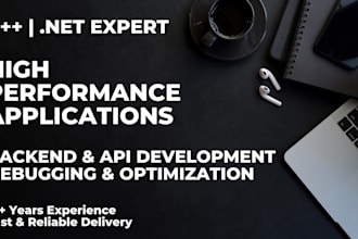 develop high performance cplusplus or dotnet applications