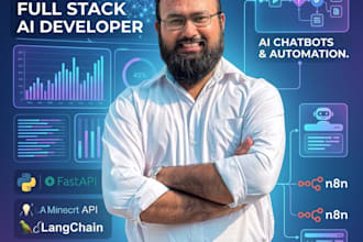 build ai chatbots and automation using fastapi and langchain