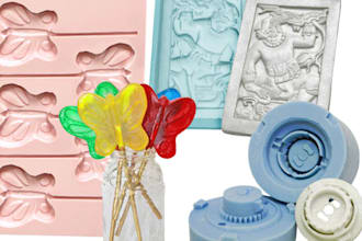 design custom silicone molds, 3d printable molds, and casting molds for products