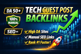 provide professional tech guest post outreach services