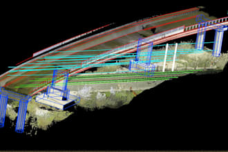 do 3d wireframe modeling from lidar point clouds