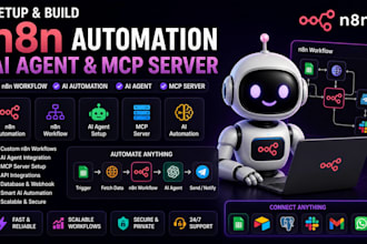 n8n automation setup n8n workflow mcp servers multi ai agent n8n ai agent expert