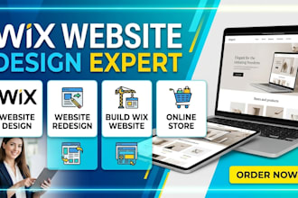 build wix website redesign wix online store wix website design