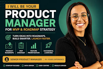be your product manager from ideation to delivery