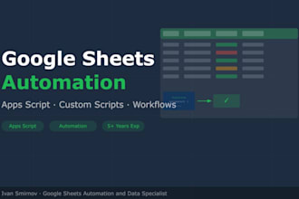automate your google sheets with apps script to save you time