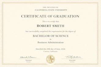 make high school diploma, college, university degree and diploma certificate