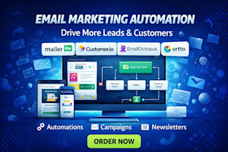 mailerlite customerio emailoctopus ortto elastic email marketing automation