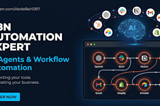 build n8n ai automation workflows and ai agents