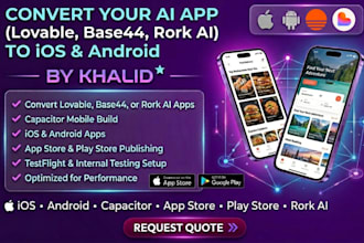 develop lovable rork replit ai web and mobile apps