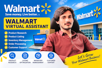 do walmart product listing and optimization