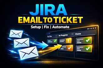 set up jira email to ticket system fix notifications  improve support flow fast