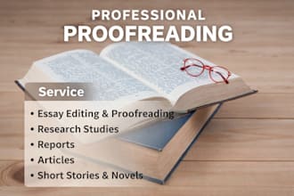 edit and proofread your essay, proofread manuscript document