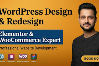 create responsive wordpress website design or blog