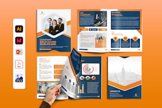 design company profile, annual report, proposal, booklet, whitepaper