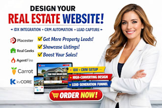 design placester real geeks agentfire carrot carrot kvcore real estate website