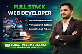 build business website, ai website development as a full stack web developer