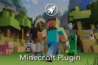 develop custom minecraft plugins for spigot paper and bukkit