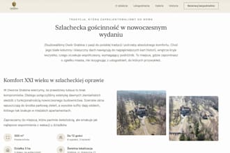 create beautiful website with ai concierge