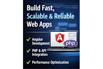 develop fast and scalable angular and PHP web apps
