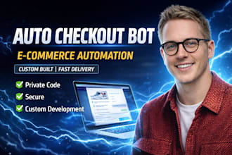 build auto checkout bot, pokémon lazada bot, monitor target shopping bot
