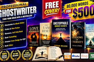 do academic and scholarly fiction ghostwriter, educational writing