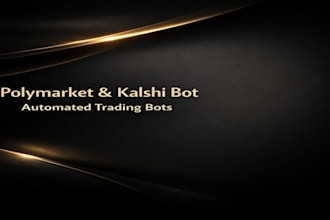 build automated polymarket bot, copy trading bot, kalshi bot