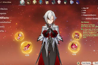 build your genshin impact character
