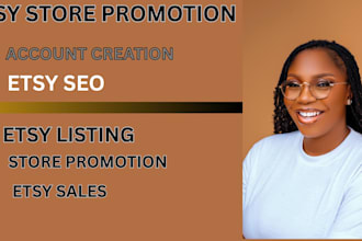 etsy promotion with SEO lisitng to boost etsy sales etsy shop promotion