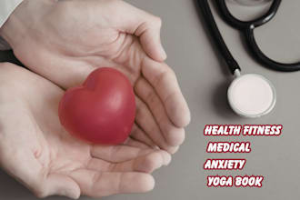 do ghostwriting for your health fitness, medical, anxiety, yoga book and ebook