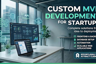 build your complete custom mvp
