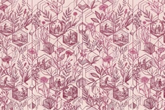create custom pattern design for branding packaging and products