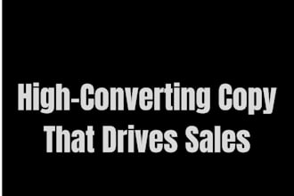 write high converting whatsapp, ad and social media copy