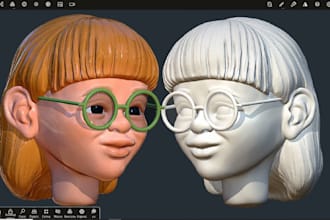 realistic 3d character model 3d sculpting 3d metahuman character ue5 daz3d stl