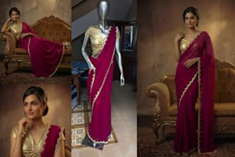 ai fashion model wearing your design