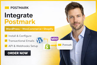 integrate postmark wordpress postmark woocommerce postmark shopify postmark app