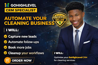 optimize your gohighlevel cleaning workflows highlevel CRM ghl automation