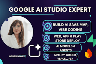 build and deploy your google ai studio app, gemini ai agent, supabase, firebase