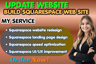 transform outdated site modern high converting design build squarespace website