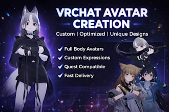 vrchat avatar vrc avatar furry avatar vr character vroid vtuber rigging vrchat