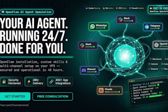 install setup and configure openclaw ai agent on your vps