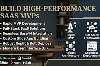 build lovable sapabase base44 glide replit bolt new mvp saas