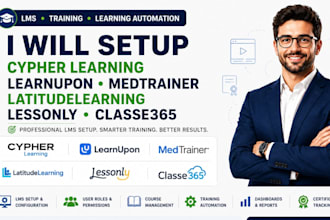 setup cypher learning learnupon medtrainer latitudelearning lessonly classe365