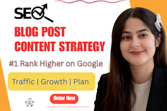create an effective SEO content plan with keywords and blog strategy
