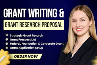 help your nonprofit secure grants with winning proposals and funding strategy