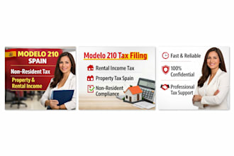 file modelo 210 non resident tax spain for property and rental income