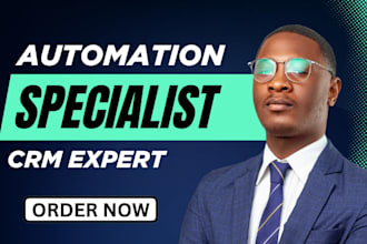 setup zoho crm automation gohighlevel sales funnel zapier workflow crm expert