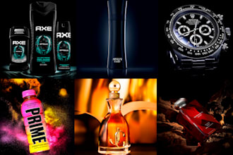 provide highend commercial photography for luxury products
