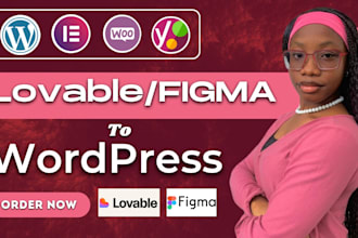 convert figma to wordpress or lovable design to wordpress